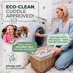 No More Dryer Sheets! XL Wool Dryer Balls 6-Pack, Reusable Laundry Softener & Static Reducer, Eco-Friendly, Long-Lasting, Safe for Sensitive Skin