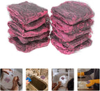 Stainless Steel Scrubbers Steel Wool Sponges Utensil Cleaning Pads Multipurpose Heavy Duty Scouring Pad Kitchen Bathroom