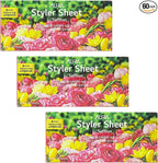 Pear & Freesia Sheet Fragrance 20 x 3 Pack - Long-Lasting Dryer Sheet Scent for Clothing Styler - Deodorizing & Refreshing Fragrance - Easy Use Styler Fabric Softener Sheets Compatible with LG Styler