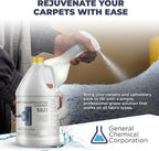 Carpet Encapsulation Cleaner 5821 - Rug Shampoo for Upholstery, Rugs, & Wool - Fast Drying, Nature Conscious Cleaning - Professional Grade Carpet Solution - 1 Gallon Jug
