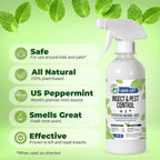8oz Insect and Pest Control Peppermint Oil - Natural Spray for Spiders, Ants, and More (2)