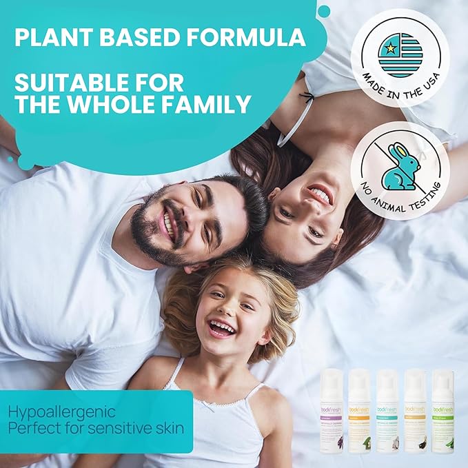 Toilet Paper Foam, Liquid Wet Wipe | Plant-Based, Eco Friendly Flushable Wet Wipe Alternative with Aloe & Vitamin E (1.7 Fl Oz (Pack of 1), Baby Fresh)