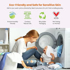 Mommy Care Eco Friendly Organic Fabric Softener - Green Valley Scent – Liquid Laundry Fabric Softener Safe for Babies and Sensitive Skin – Natural Ingredients 33.8 fl.oz