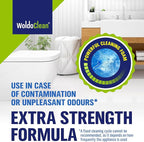 WoldoClean 3in1 Toilet Bowl Cleaner Tablets 35 Uses - Automatic Tank & Bowl Descaler, Heavy Duty Limescale & Hard Water Stain Remover, Eucalyptus Scent, No Blue Water Dye
