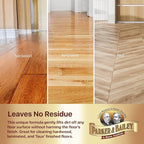 Parker & Bailey Wood Floor Cleaner – Use on Hardwood, Laminated or Faux Finished Floors. Shine Restorer Protector, Surface Cleaner Supplies Home Improvement, Natural Look, Cuts Grease 22 Oz