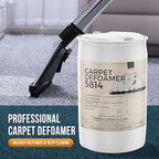 Carpet Defoamer 5814 -Foam Suppressant for Deep Rug Cleaner Machine & Floor Covering Shampooer for a Heavy-Duty Carpet Cleaner Solution, Neutral Non-Corrosive Silicone Emulsion 55 Gallon