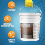 DeckGeneral Rust Remover 4015 All Surface Rust Stain Eliminator, Concrete Cleaner, Effective Oxidation Clean Up for Driveways, Walkways, Swimming Pools, Brick, Pavements and More (5 Gallon)