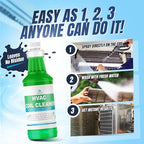 AC Evaporator Coil Cleaner - 1 Quart (946mL), No-Rinse Formula, Metal-Safe Corrosion Inhibitors – Cleans Air Conditioners, Condensers, HVAC, Mini Splits, Heat Pumps – Residential & Commercial Use