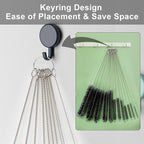 Straw Cleaner Brush Set, 12 Pieces Botthle Cleaning Brush and Nylon Tube Brush Brush, 11.8 Inch Long Cleaning Brush Kit for Water Bottle, Straws on Tumbler, Sippy Cup, Tea Pot Spout