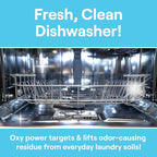 Seventh Generation Dishwasher Cleaning Packs 6 Count Free & Clear Removes odor-causing residue Powered by oxy power