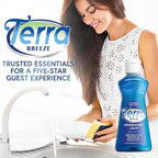 1-Shoppe All-in-Kit Terra Breeze Hotel Liquid Dish Soap Detergent, 3.5 oz (Case of 36)