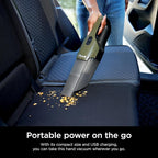 Shark CH700WM Cyclone Handheld Vacuum with HyperVelocity Suction, Herb (Renewed)