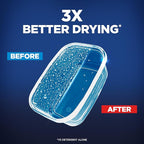 Finish Jet-Dry Dishwasher Rinse Aid, Compatible with Dishwasher Detergent, Prevents Spots & Residues, Dries, Shine & Protects, 8.45 oz, 80 Washes.