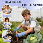 Kids Disposable Gloves, SmalNitrile Gloves for Cleaning, Cooking, Gardening