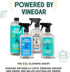 Aunt Fannie's All Purpose Household Cleaner, Multi-Surface Spray Cleaner, Powered by Vinegar for Kitchen, Bath, Windows and Countertops, Fragrance Free, Pack of 6