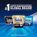 Finish Quantum Infinity Shine Dishwasher Pods, No Pre-Rinse Dishwasher Detergent Soap Removes 24HR Dried-On Stain and Grease, Leaving a Virtually Spotless Shine, 70 Count