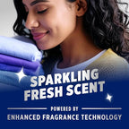 OxiClean Odor Blasters Fabric Rinse, 4-in-1 Clean Rinse Formula, Laundry Additive and Odor Eliminator for Sweat and Musty Odors, Sparkling Fresh Scent, 50 fl oz