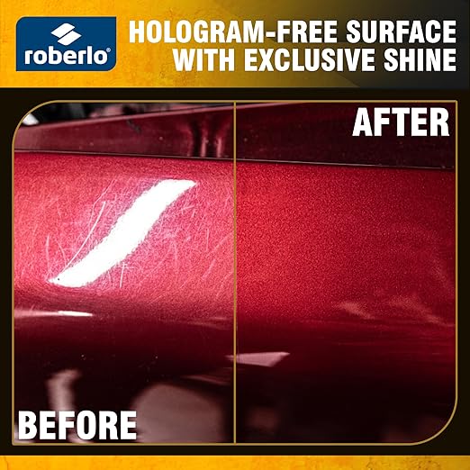 ROBERCAR UF920 Ultra Fine Polish - Premium Buffing, Cutting, & Polishing Compound for Automotive Paint Restoration, Polishing Kit - 250ML - High-Gloss Finish