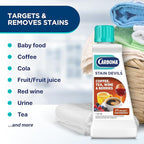 Carbona Stain Devils® #8 | Coffee, Tea, Wine & Juice | Professional Strength Laundry Stain Remover | Multi-Fabric Cleaner | Safe On Skin & Washable Fabrics | 1.7 Fl Oz, 3 Pack