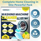 Washing Machine Cleaner – 24 Pack (1-Year Supply) Washing Machine Cleaning Tablets, Deep Clean for Front & Top Load Washers, Septic Safe, Eco-Friendly Deodorizer