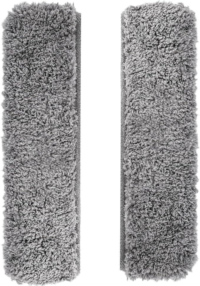 Microfiber Cloths for Window Squeegee Brush 2 Pack