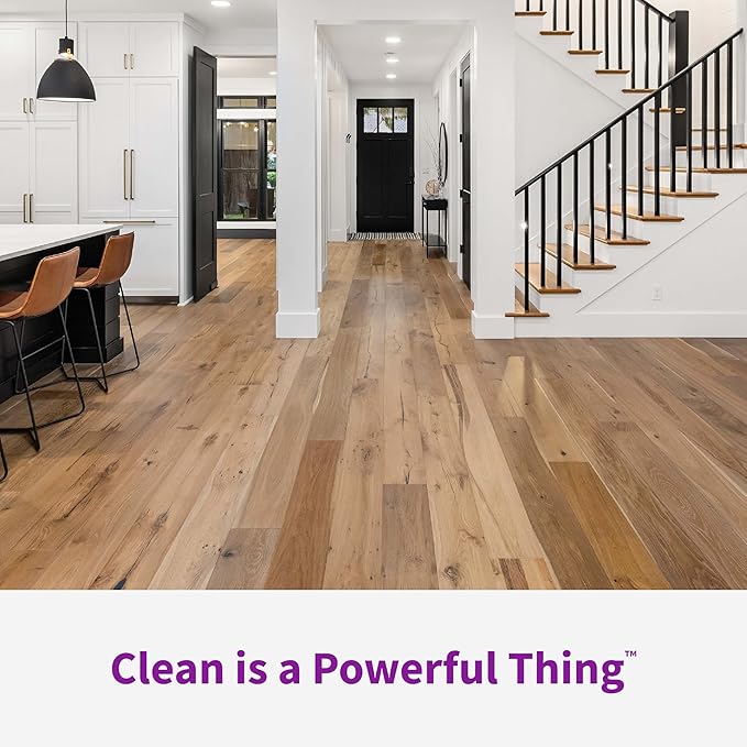Rejuvenate PowerMax Multi-Surface Floor Cleaner, 64 Ounces, Breaks Down Dirt And Grime On Sealed Hardwood, Tile, Vinyl, Laminate To Deliver A Powerful, Deep Clean With Citrus And Cedarwood Scent