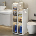Slim Bathroom Storage Cabinet with Drawers,Narrow Bathroom Storage Cabinet,Mobile and Installation-Free,Perfect for Small Space Bathroom,Living Room,Kitchen,Toilet (A-3Tiers)