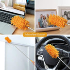 10 Pcs Venetian Window Blind Cleaner Duster Tool Set, Mini Blind Cleaner Duster Brush, Hand Held Air Conditioner Shutters Duster, Dirt Cleaner for Blind, Fan, Air Conditioner, Window Groove Gap