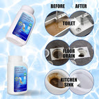 Pipeline Dredging Agent Sink Drain Cleaner - Powerful Quick Cleaning Drain Toilet Cleaner Tool, Unclog Toilet Clog And Kitchen Sink Pipe Unblocker Powder (1pc)