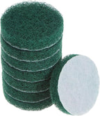 HARFINGTON 8pcs Drill Power Brush 3 inch Tile Scrubber Scouring Pads 180-240 Grit for Bathroom Kitchen Household Cleaning