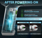 Car Vacuum Cleaner Portable Cordless 15000PA Brushless Motor|Handheld Vacuum Rechargeable 5200mAh Mini Car Vacuum with Super Endurance for Home and Desktop,SW101GREY