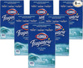Clorox Fraganzia Fabric Softener Dryer Sheets, Wrinkle Reducing and Anti Static Laundry Dryer Sheets for Great Smelling Clothes, Softens Fabrics, Fresh Ocean Scent, 80 Count - 6 Pack