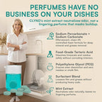 Dishwasher Cleaner and Deodorizer Tablets - 24 Pack Deep Clean Dishwasher Cleaning Tablets, Heavy Duty Streak-free Shine Dish Washer Cleaner, Natural Descaler and Odor Eliminator 12 Month Supply