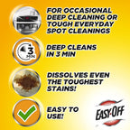 Easy Off Heavy Duty Oven Cleaner Foam, Removes Grease & Burned-On Food, For Ovens, Grill Grates & More 14.5oz (2-count)