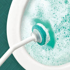 Scotch-Brite Power Scour Toilet Cleaning System, Toilet Bowl Cleaner with Disposable Scrub Pad Tablets, Includes 1 Wand, Stand and 5 Scrubbing Pad Refills