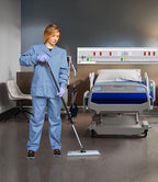 Diversey 9292466 EasyDust Single-use Dusting Sheets, Disposable Multisurface Cleaning Wipes for Floors, Dust Wipes Trap Dirt, Unscented 5x6-inch Sheets, 250-Sheets, 1-Box