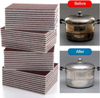 20pcs Nano Carborundum Sponge, Emery Sponge Brush Clean Eraser Scrub, Kitchen Magic Cleaning Sponge for Removing Rust Cleaning Pots and Pans, Household Cleaning Tool
