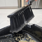 O-Cedar Indoor & Outdoor Strong Sweep Broom & Brush Bundle | Heavy Duty Bristles Remove 99% of Dust & Dirt in One Sweep | Step-On Dust Pan | Safe for Hardwoods, Powerful on Outdoor Debris