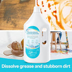 Floor Cleaning Solution Ocean Scent, Compatible with Roborock Cleaning Solution Quick Drying Without Residue Suitable for All Robot Vacuums and Wet Dry Dual-Use Vacuum Cleaners (2.5 L, Ocean)
