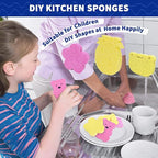 CELOX 24 Pack Cellulose Sponges, Kitchen Sponges for Dishes Cleaning