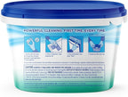 Clorox Ultra+ Dishwasher Detergent Pacs, 60 Count, Stain Fighting, No Prewash Needed, Removes Burnt-on Food, Crisp Fresh Scent Pods - Packaging May Vary