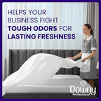 Downy Fabric Softener, Bulk Liquid Fabric Conditioner for Commercial & Residential Washing Machines, 190 loads, Clean & Fresh Scent, 140 fl oz (Case of 4)