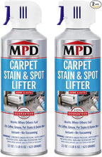 MPD Cobalt Charm Carpet Stain & Spot Lifter – 22 oz Aerosol | Instant Stain Removal for Oil, Water-Based Stains, Grease, Coffee, Wine, Blood, Urine & More (2 Pack)