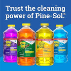 CloroxPro Pine-Sol Multi-Surface Cleaner, All Purpose Cleaner, Lemon Fresh, 80 Fluid Ounces, Pack of 3 (Package May Vary)
