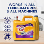 ARM & HAMMER Plus OxiClean Odor Blasters Fresh Burst, 128 Loads Liquid Laundry Detergent, 166.5 Fl oz