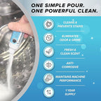 Lifeproof 4-IN-1 Washing Machine Cleaner - Up to 90 Days of Protection Against Odors & Grime (8-Pack, 1-Year Supply)