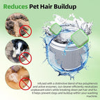 (30-Pack) Washing Machine Cleaning Tablets, Formulated for Pet Owners, Washer Cleaner, for Front-Loaders, Top-Loaders, HE Machines, Easily Removes Residue, Septic Safe, Over a 12-Month Supply