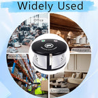 Mouse Repellent Ultrasonic Pest Repeller Plug in Indoor,360° Ultrasonic Rodent Repellent,3 Mode Switch with Pressure Wave, Squirrel Repellent Mice Deterrent for House Garage Warehouse RV, Black