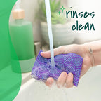 Scotch-Brite Odor Resist Non-Scratch Scrub Sponge, Dishwasher-Safe Kitchen Sponges that Resist Bacterial Odors, Multipurpose Dish Sponge for Gentle Cleaning, 24 Dish Sponges