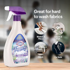 Clorox Fraganzia Refresher Spray, Lavender with Eucalyptus Scent - Multi-Use Fabric & Linen Freshener Spray - Odor Eliminator for Home, Upholstery, Bedding, Curtains, Room, 22 Fl Oz
